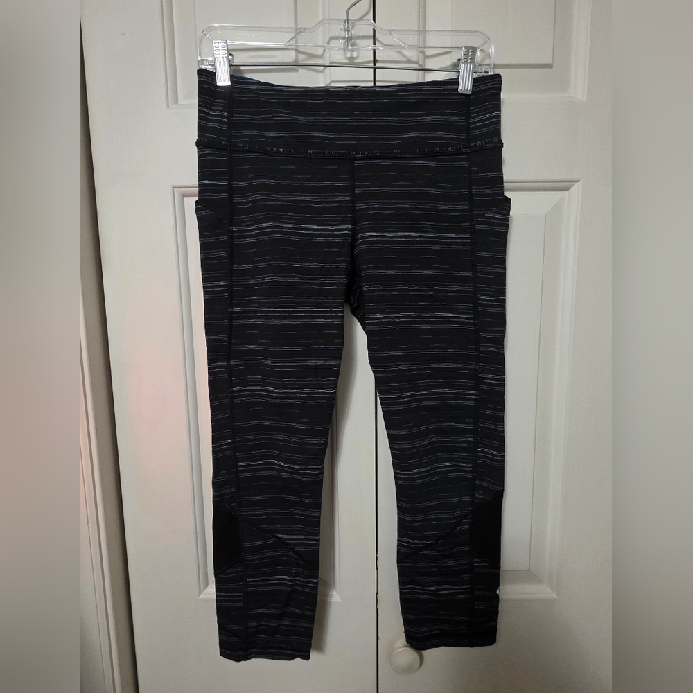 Lululemon Pace Rival Crop Leggings Size 8 Womens